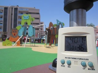 Proponen estudiar las zonas de sombra de parques, calles e instalaciones deportivas
