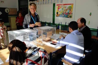 La participación en Roquetas desciende seis puntos con respecto a 2011