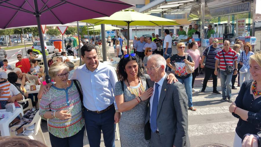 Moreno exhibe apoyo en Roquetas para exigir la supresión del impuesto de sucesiones