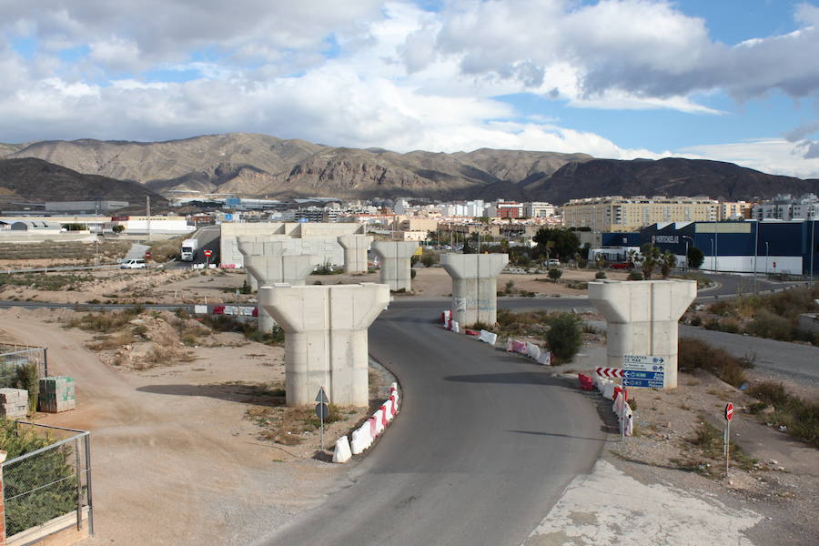 Hoy comienzan las restricciones por las obras entre la A7 y la rotonda de Las Losas