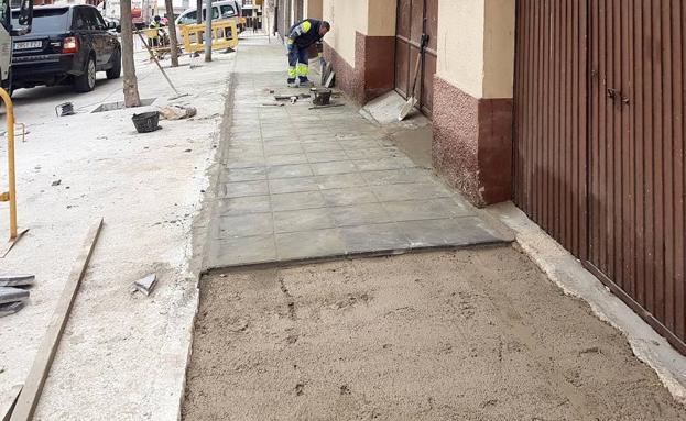 Estado de las obras.