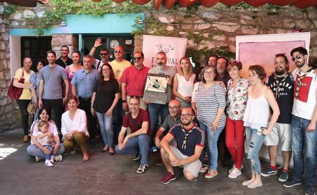 Encuentro con colaboradores.