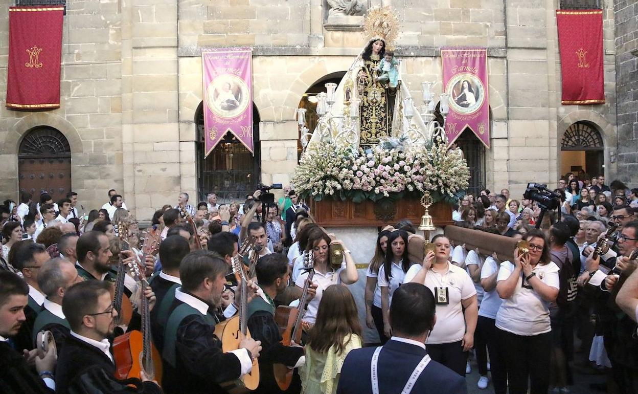 Úbeda arropó a la Virgen del Carmen en el día de su festividad