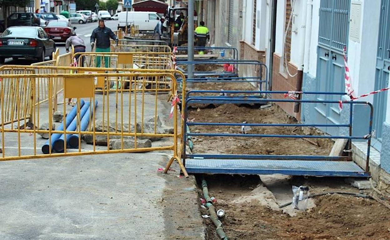 Estado actual de las obras.