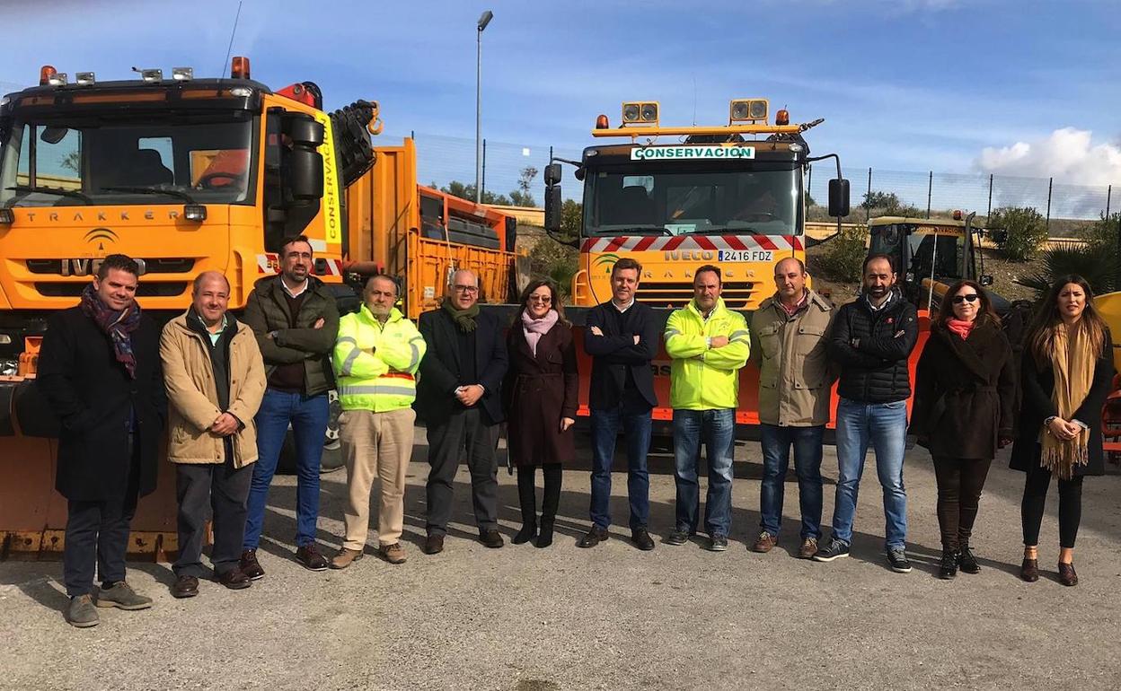 Presentado en Úbeda el plan de seguridad de las carreteras en invierno