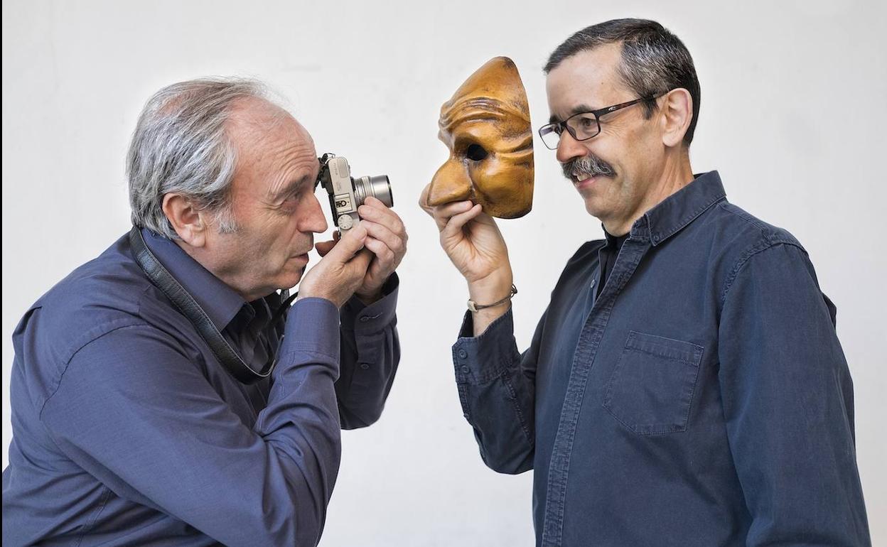 Ángel Molina y Vicente Nieto unen fotografía y teatro en una exposición
