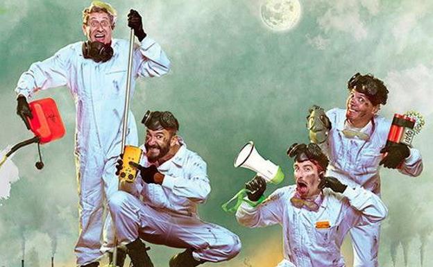 'Greenpiss. Un desmadre eco-ilógico' de la prestigiosa compañía de humor gestual Yllana.