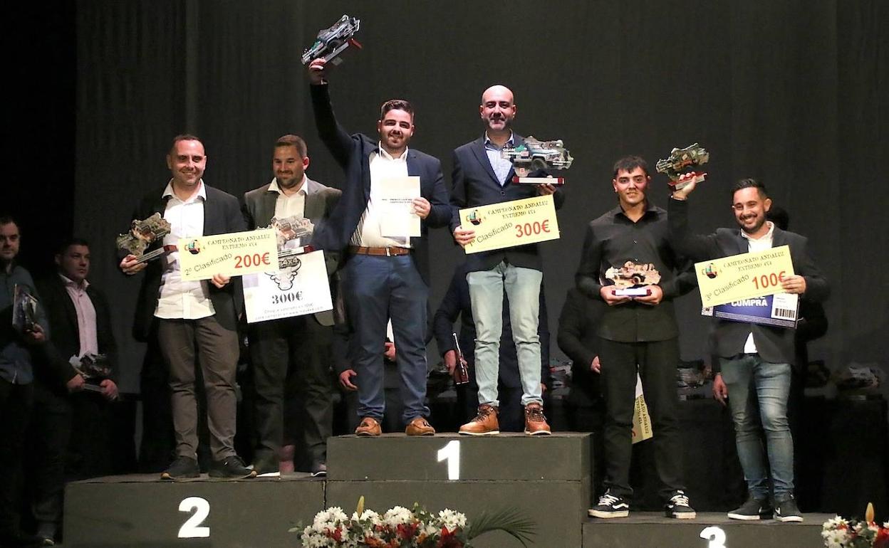 Momento de la entrega de premios.