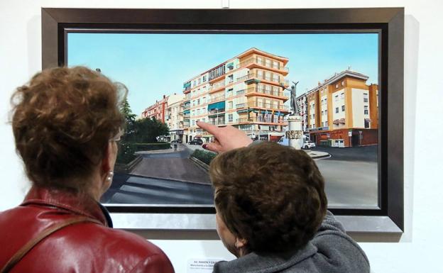 Una de las obras expuestas.