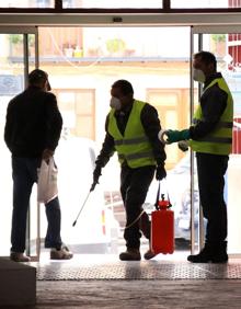 Imagen secundaria 2 - Perspectiva del mercado y labores de desinfección.