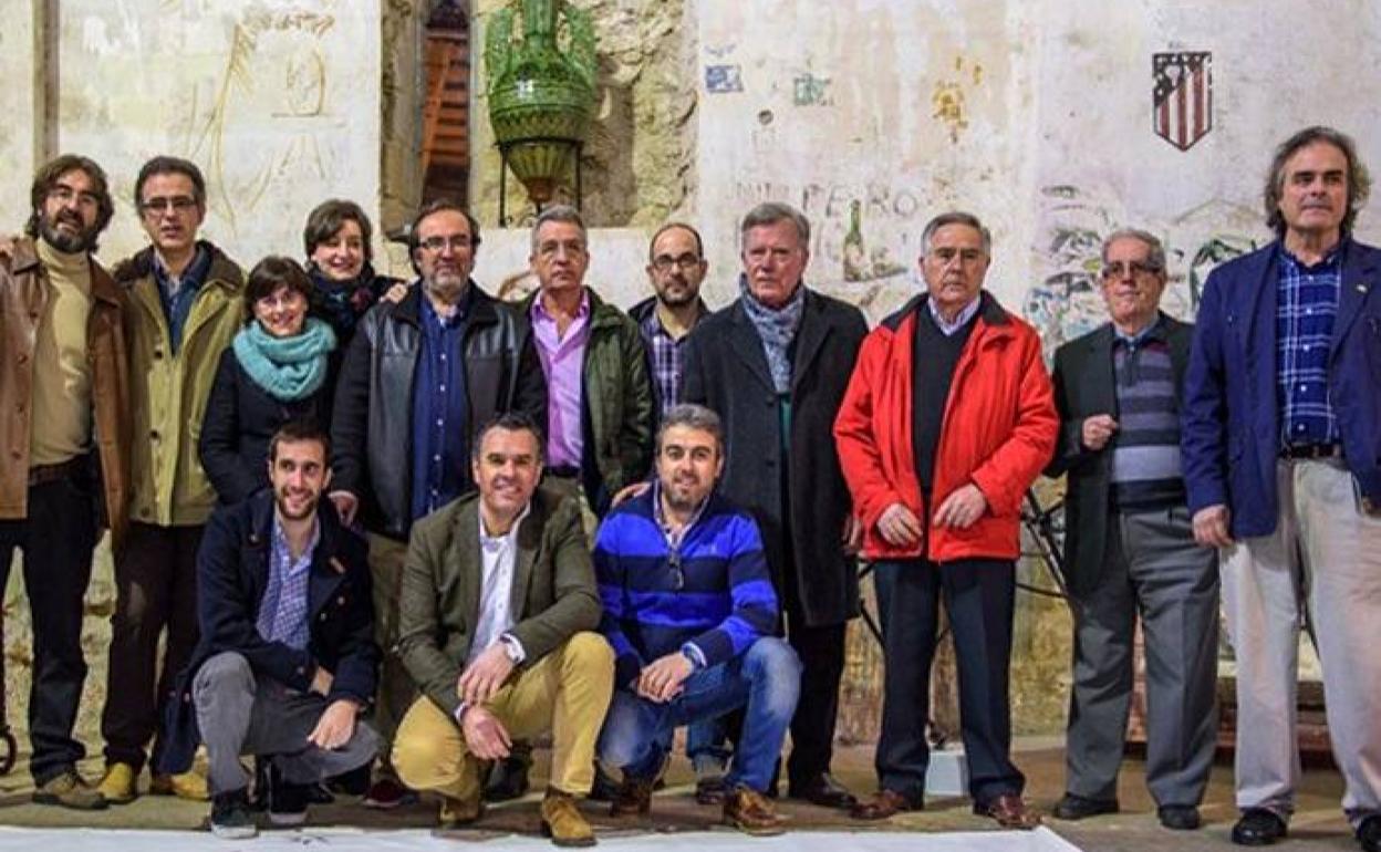 Miembros de la Asociación de Artesanos de Úbeda.