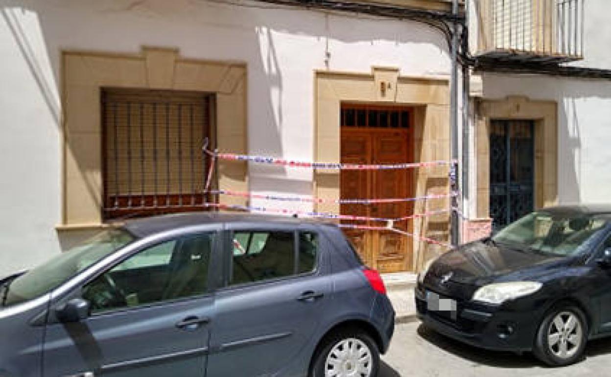 Vivienda precintada.