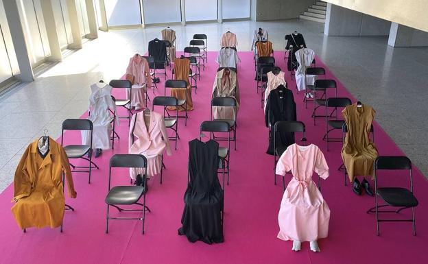 Instalación del modisto ubetense en Teatros del Canal.
