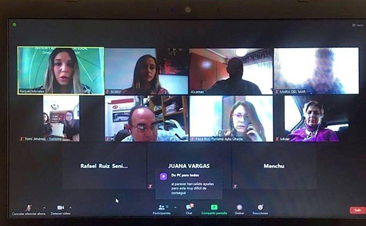 Reunión con las agencias de viaje de Úbeda para analizar posibles incentivos