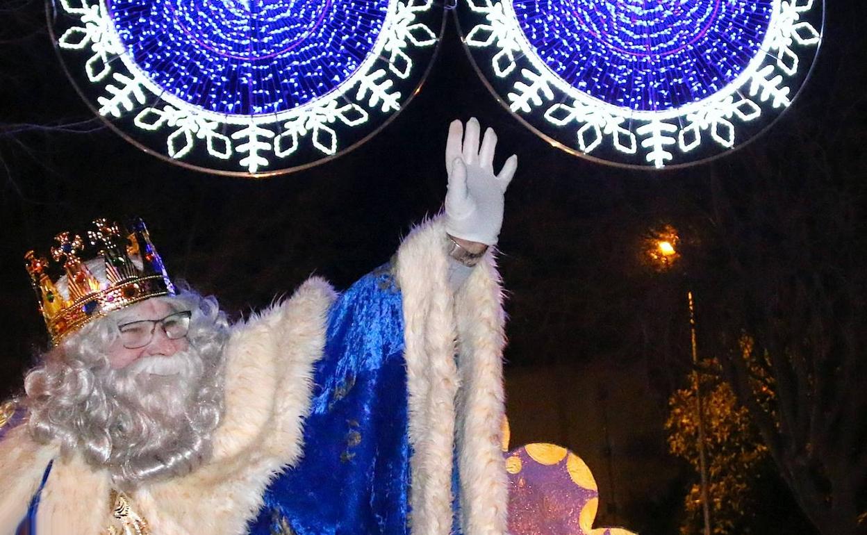 Anterior cabalgata de Reyes Magos.