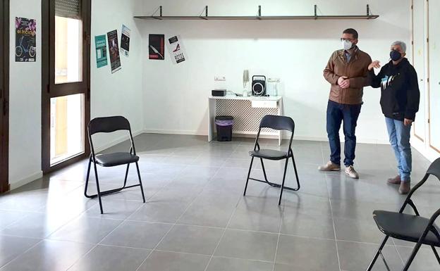 Una de las salas en la nueva sede.