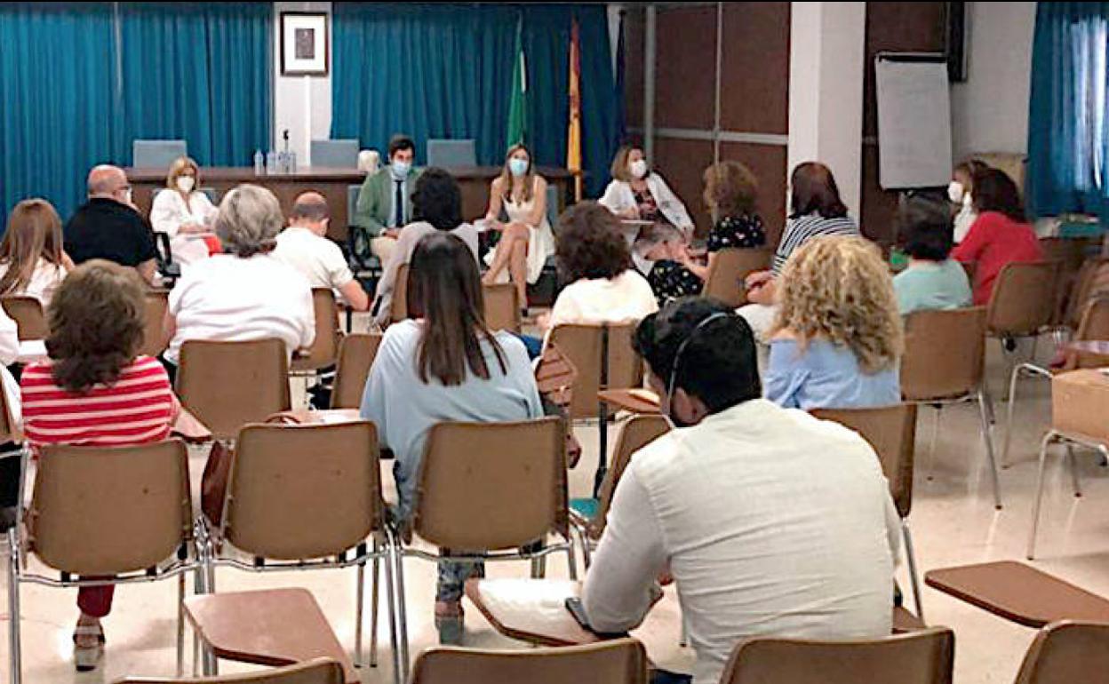 Una de las sesiones.