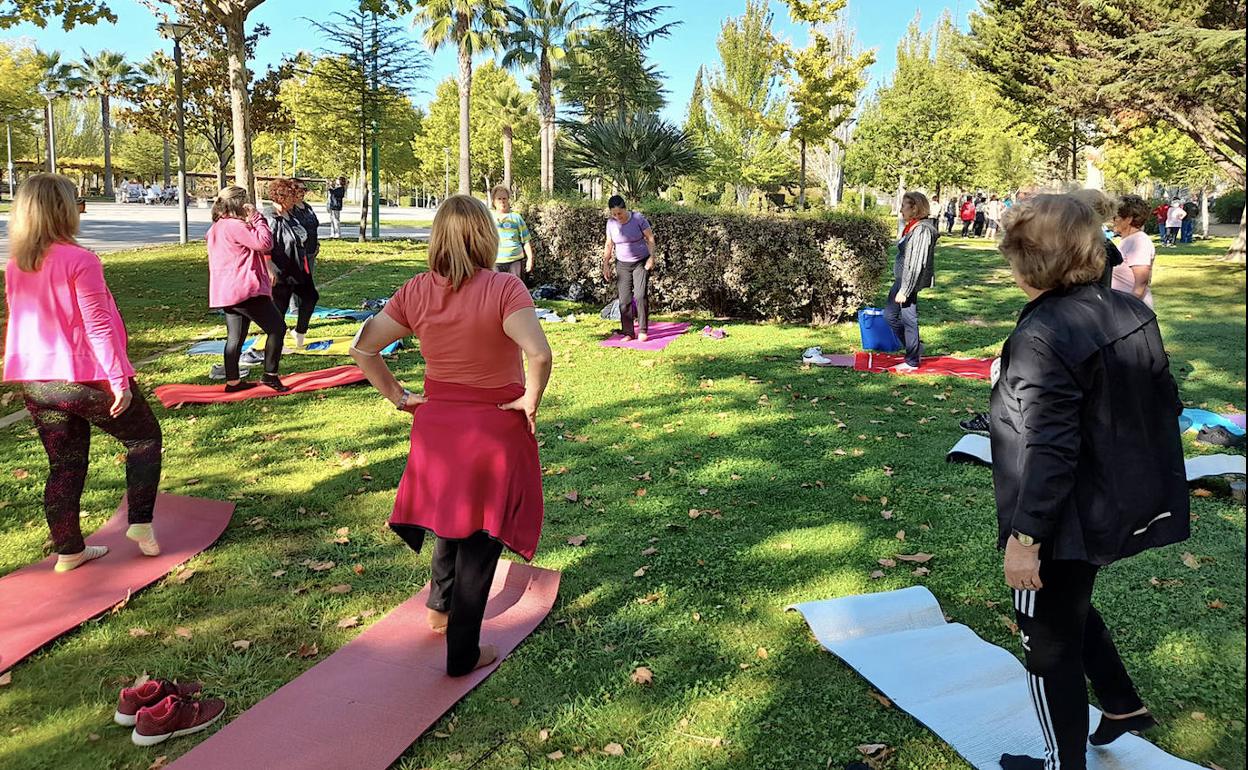 Una de las actividades al aire libre.
