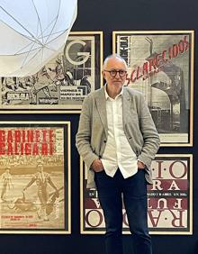 Imagen secundaria 2 - Gonzalo Garcia Pelayo (productor musical y director de cine), Lorenzo Rodríguez, Javier Garcia-Pelayo (mánager y escritor) y Pedro G. Romero (comisario editor del Museo Nacional Reina Sofía).