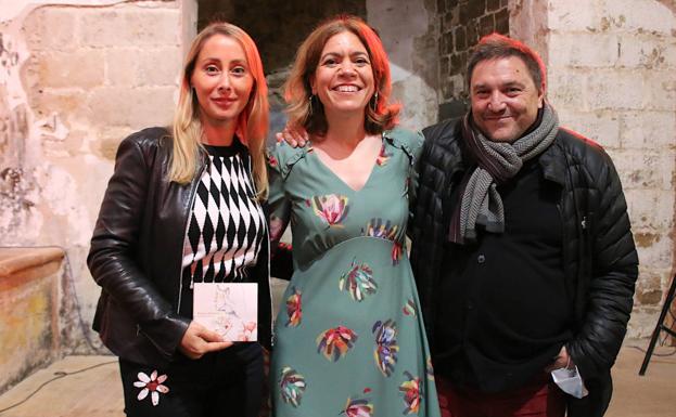 Elena Rodríguez, Miryam Monforte y Paco Ortega.