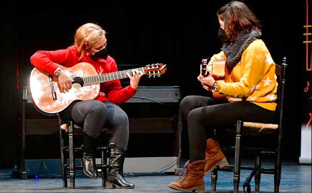 Un momento del concierto.