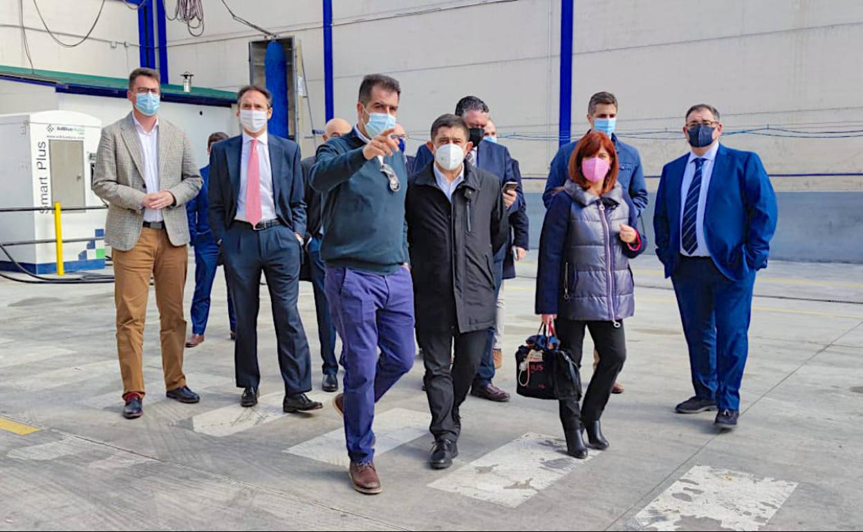 Visita a la empresa Transportes Romero.