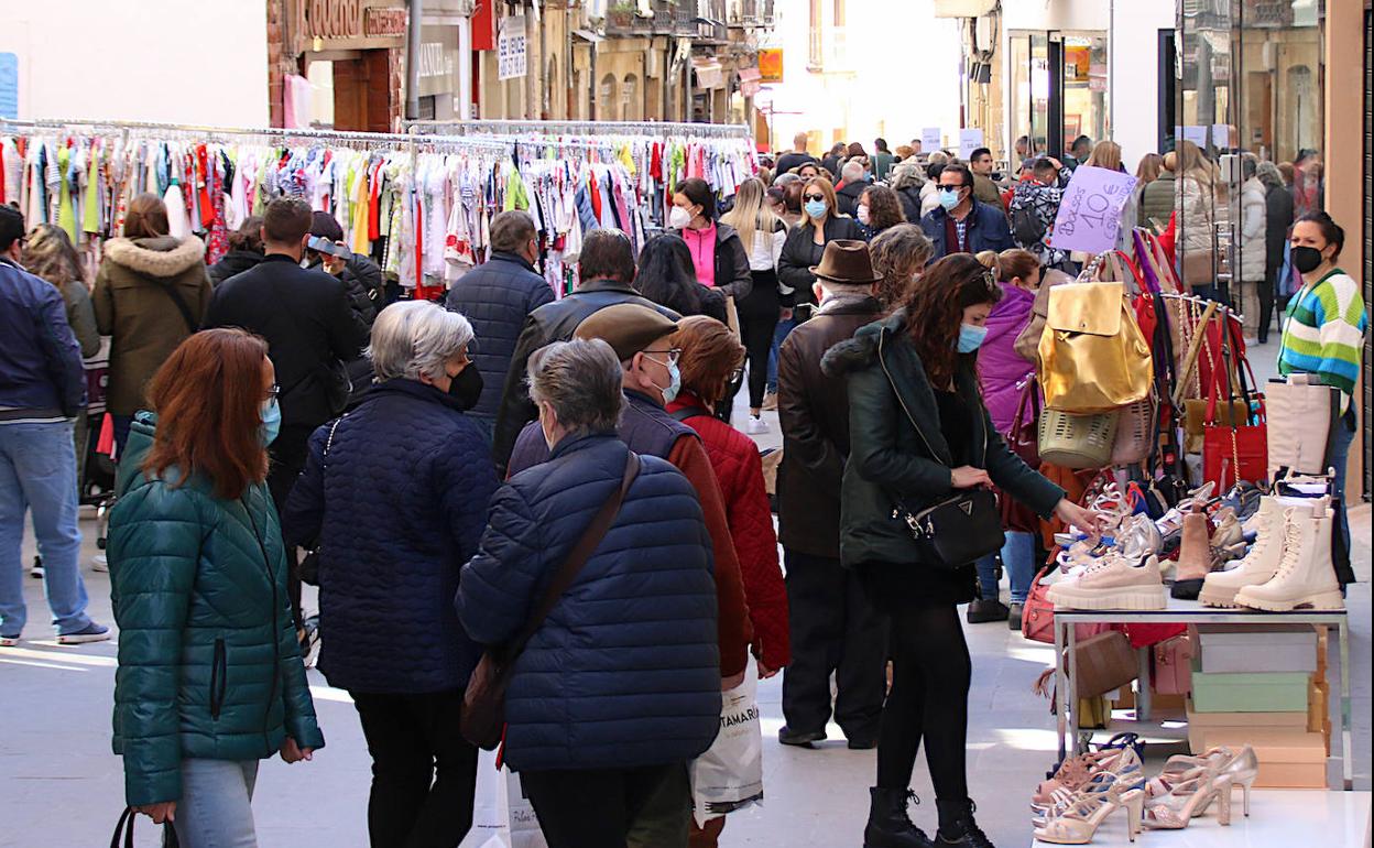 Ambiente en las calles durante los Días del Stock