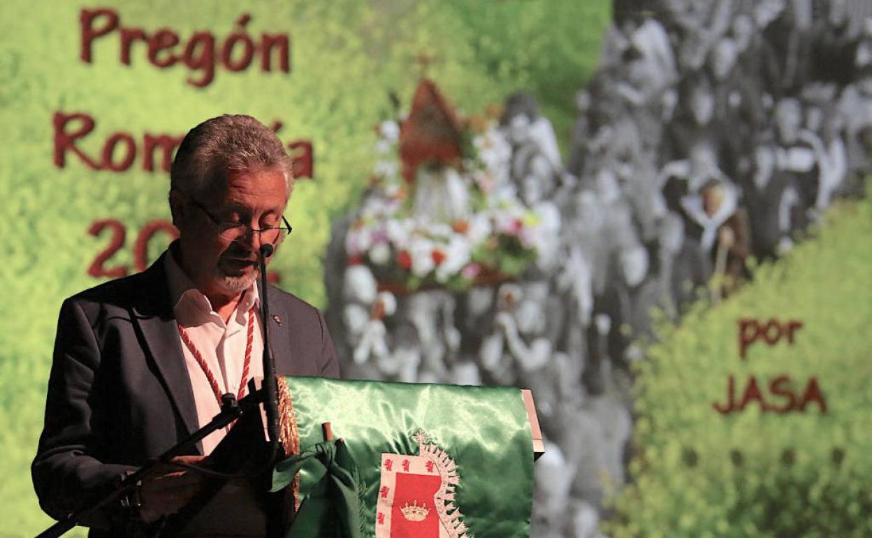 Juan Antonio Soria regaló un pregón plagado de vivencias y recuerdos en torno a la romería