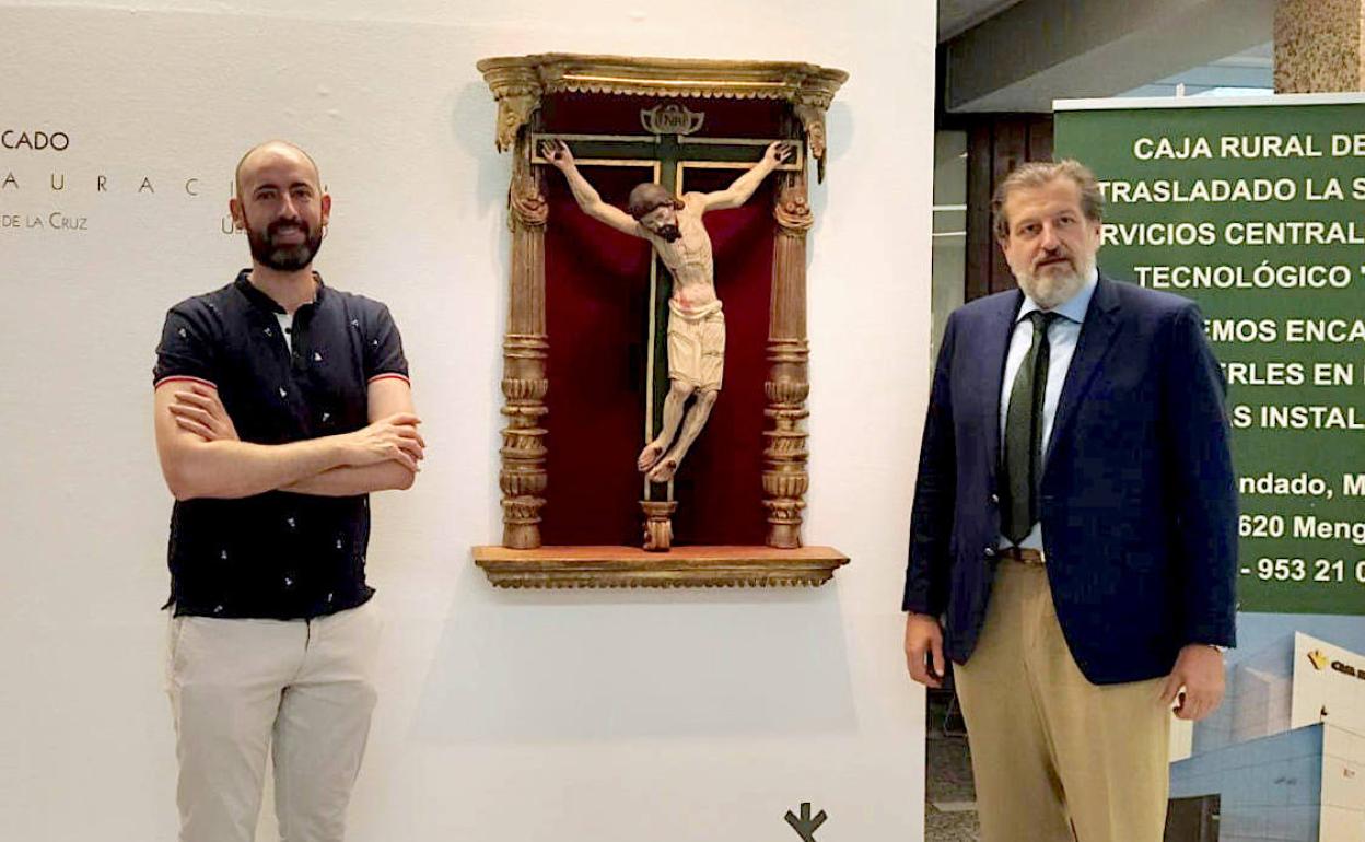 Restauración de un crucificado del siglo XVII que alberga el Museo San Juan de la Cruz