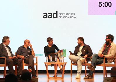 Imagen secundaria 1 - Rafa Fortis, mesa redonda de expresidentes y Ana Gea.