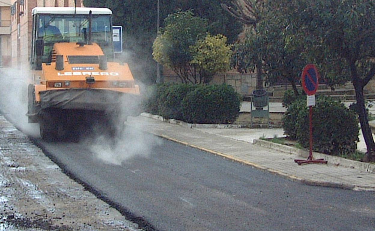 Abierto el plazo para adjudicar el asfaltado de diferentes calles y avenidas