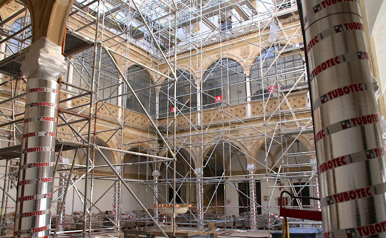Nueva subvención para dar continuidad a la rehabilitación del Palacio Vázquez de Molina