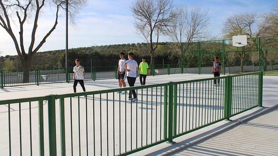 Nuevas pistas deportivas en las pedanías de Santa Eulalia y Veracruz