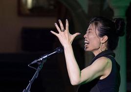 La cantaora japonesa Noriko Martín.