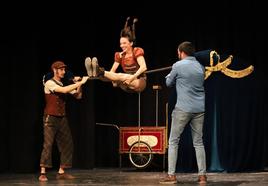 Espectáculo 'Solo de dos'.