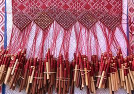 Detalle del anterior encuentro de encajes.