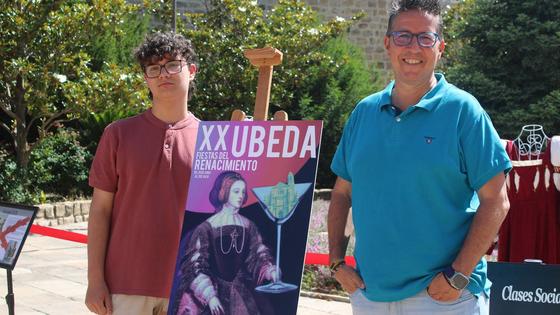 Un original cartel para celebrar el veinte aniversario de las Fiestas del Renacimiento