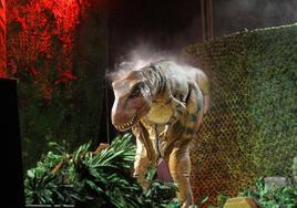 Uno de los dinosaurios