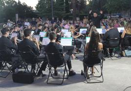 Momento del concierto