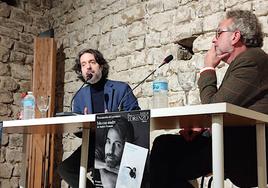 Andrés Neuman y Andrés Ortiz Tafur.