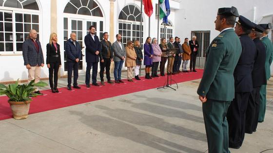 Sencillo acto institucional para conmemorar el aniversario de la Constitución