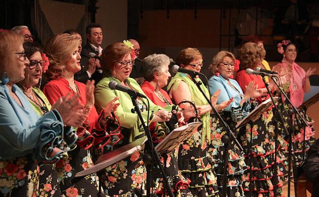 Integrantes del coro.