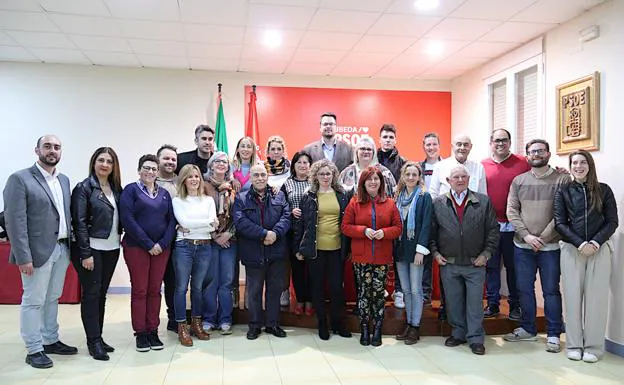 Pocas novedades en la candidatura del PSOE de Úbeda para las municipales