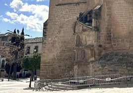 Fuente renacentista de la iglesia de San Pablo.
