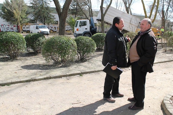 Mejoras en el parque de La Loma del barrio de la Puerta del Sol