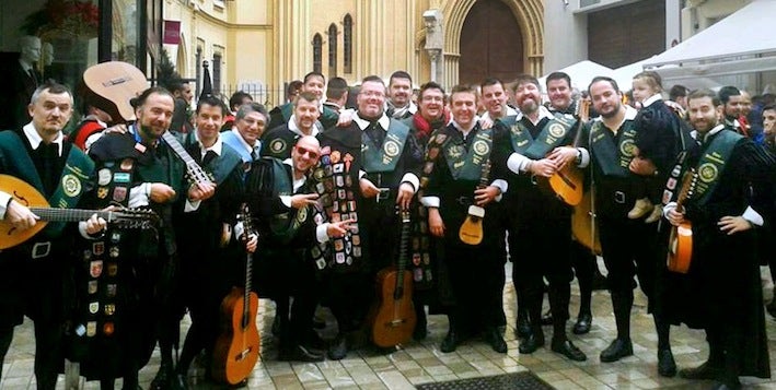 La Tuna de la UNED de Úbeda obtuvo un reconocimiento en Málaga