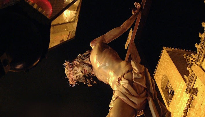 La cofradía del Cristo de la Noche Oscura celebra su 50 aniversario