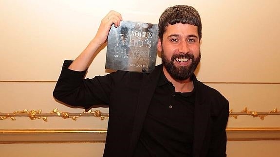 Moisés Nieto, flamante ganador del premio 'Who's On Next 2016'.