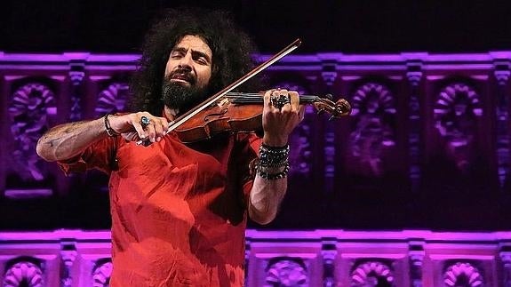 Un violín capaz de desatar un torbellino de notas