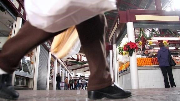 Interior del Mercado Municipal de Abastos de Úbeda.